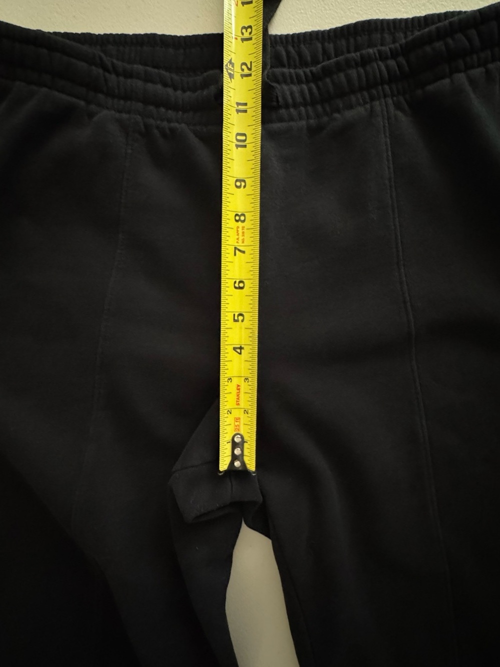 Champion Black Logo Fleece Joggers with White C Patch - Picture 5 of 5